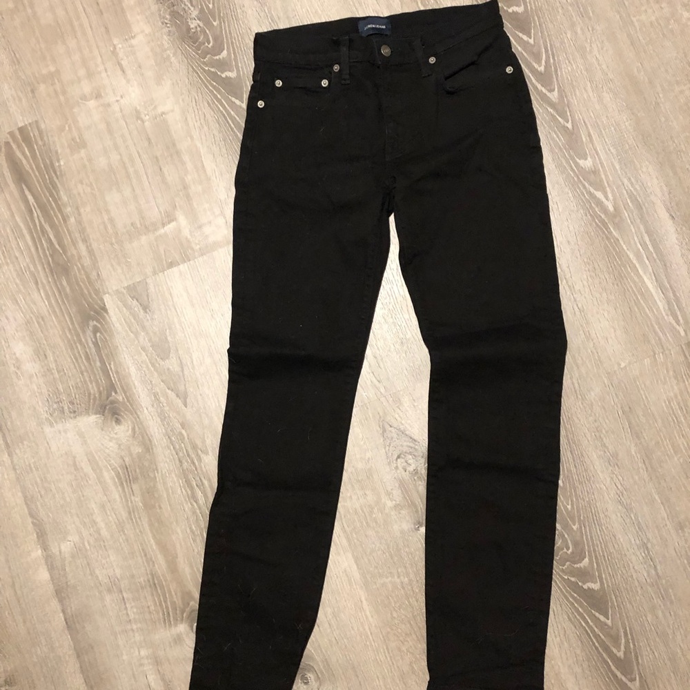 MENS jcrew black denim 29x32